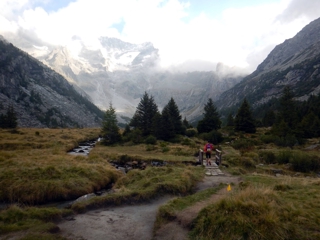 Ottimo torrente per una rifrescata prima del passo Gallinera