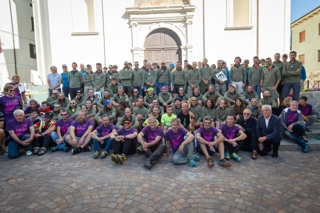 Premiazione finale di tutti i finisher