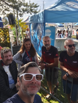 Col gruppo degli spagnoli